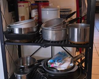 Pots - Kitchen Towels - Coffee Maker