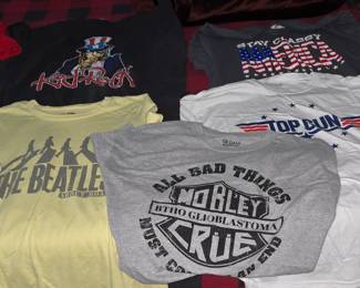 Kid Rock - Beattles - Mobley Crue Vintage T-Shirts