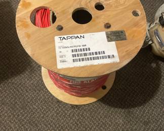 1000ft Red Fire Alarm & Signal Cable Wire