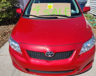 2009 Toyota Corolla 39000 miles, Excellent condition 