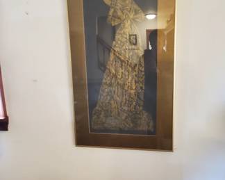 European rubbing in brass