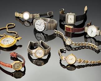 Lot of 10 Vintage Watches 