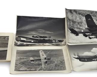  Lot of 11 WWII US Army Air Force Aircraft/Plane Prints Military USAAF 