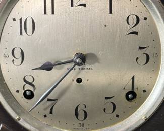 Antique Seth Thomas Mahogany Mantle Clock 
