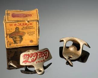 Lot of 2 Starr-X Bottle Openers Coca Cola &  Grapette #56