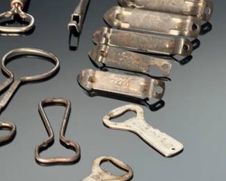 Lot of  Vintage Advertising Bottle Openers 