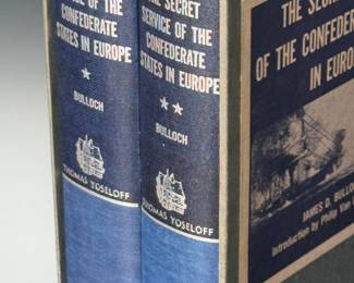 1959 2 Vol The Secret Service of the Confederate States in Europe James D. Bulloch Thomas Yoseloff