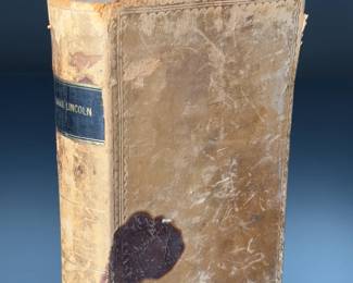 1865 The Life And Public Service of Abraham Lincoln Henry J. Raymond Derby And Miller