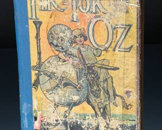 1914 1st Edition Book Tik-Tok of OZ L. Frank Baum