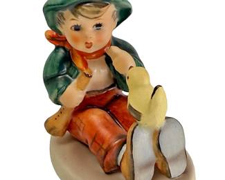 Goebel Hummel Figurine Singing Lesson #63, TMK-5