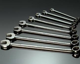 8pc Snap-On OEX Combination Wrench Set SAE #2  