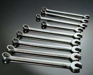 9pc MAC Tools Extra Long Handle Combination Wrench Set  Partial 