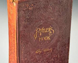 1st Edition 1892 Butler's Book Benjamin F. Butler A.M. Thayer & Co