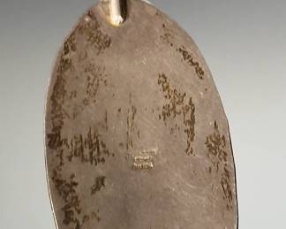 Navajo Thomas Yazzie Sterling Silver Overlay Pendant Native American Jewelry  