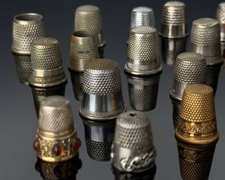 Lot of 20 Thimbles 