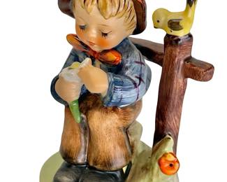 Goebel Hummel Figurine She Loves Me, She Loves Me Not! #174, Vintage 1955 TMK-5