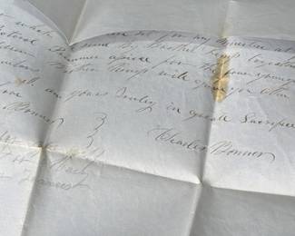 Lot of 7 1840’s Family Letters Correspondence 