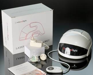 Mito Red Light Laser/LED Hair Therapy Helmet in Original Box MitoRedlight