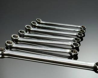 7pc Mac Tools Micro Turn Box End Wrench Set Partial 