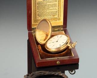 1906 Howard Pocket Watch Model 1905 Series 3  17 Jewels 16s In Original Box  