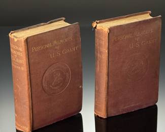 2 Vol 1885 Personal Memoirs of Us Grant Sampson Low Marston Searle & Rivington