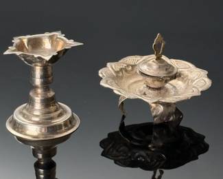 2pc Diya & Agarbatti Stand Incense Holder&nbsp;