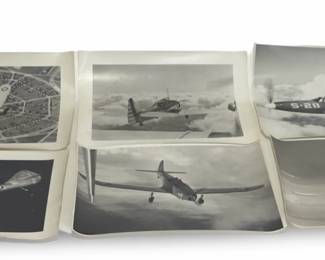  Lot of 11 WWII US Army Air Force Aircraft/Plane Prints Military USAAF 