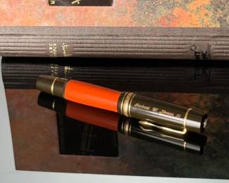 Montblanc Meisterstuck Hemingway Fountain Pen 28602 Limited Edition 18k Gold NIB