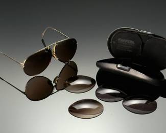 Porsche Design Carrera 5621 40 Gold Sunglasses