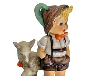 Goebel Hummel Figurine Little Goat Herder #200/I, Vintage 1948 TMK-5