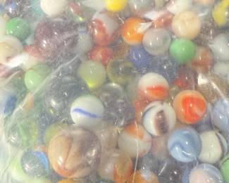 Huge Bag of Vintage Marbles 