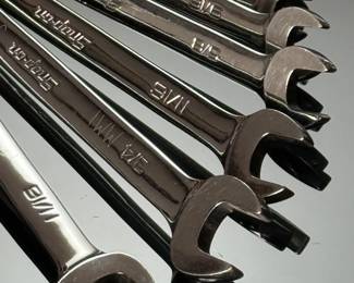 8pc Snap-On OEX Combination Wrench Set SAE