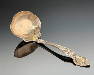 Wallace Sterling Silver 7in Ladle Art Nouveau Violet Pattern