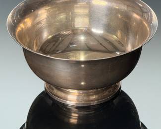 8in Paul Revere Bowl Sterling Silver USA Georg Jensen Inc 1404 P. Revere Reproductions