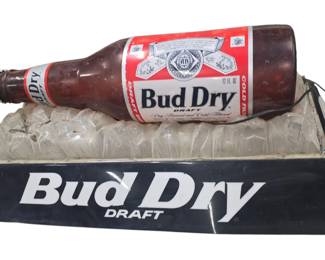 Bud Dry Pool table light