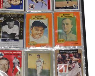 Baseball cards