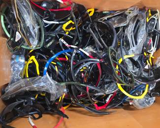 Sunglasses by the hundreds