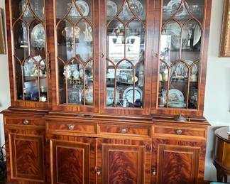 Georgian Furnishings Company china cabinet.