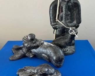 Inuit figures.