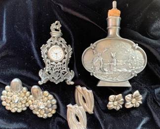 Costume jewelry (some sterling).