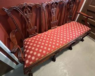 Georgian Furnishings 3 seat setee.