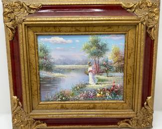 Original Oil Painting In Ornate Gilt Frame, Signed
Lot #: 81