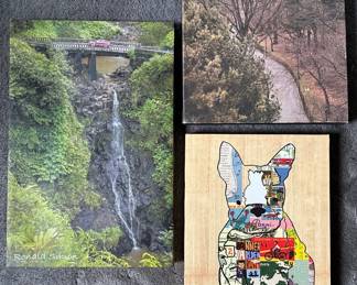 3 Reproductions On Stretched Canvas Including Ronald Simon Photograph
Lot #: 180