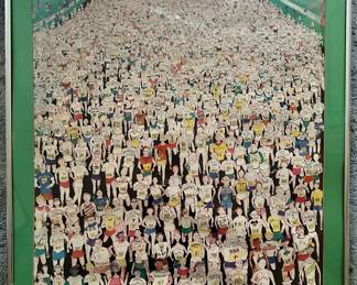 Carl Genovese (American 1976) "The Runners" Signed Print Of Marathon
Lot #: 59
