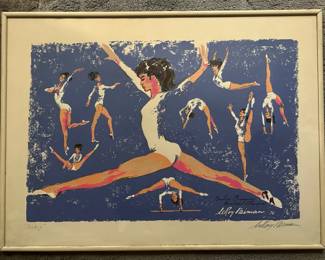 
Leroy Neiman (American 1976) Limited Edition Print "Nadia" Comaneci Gymnast 1976 Olympics, Signed In Pencil
Lot #: 53
