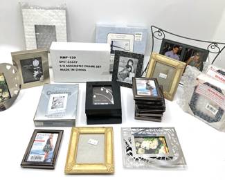 Over 20 Small New Picture Frames
Lot #: 162