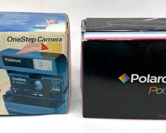 2 New Iin Box Polaroid Cameras: OneStep Instant Camera & PoGo
Lot #: 91