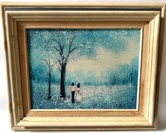Original Oil Painting Of Couple Walking In Nature, Signed
Lot #: 72
