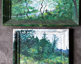 2 Edward Slotkoff (American, 1994) Original Paintings, Signed
Lot #: 62