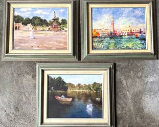 3 Reproductions Of Pierre-Auguste Renoir & 2 William Merritt Chase Paintings
Lot #: 163